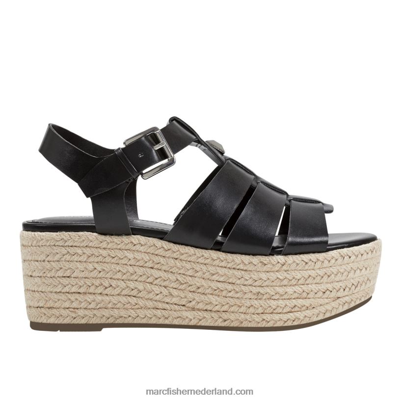 vrouwen Marc Fisher Jenila espadrillesandalen zwart 2T068T218 vrouwen Marc Fisher Jenila espadrillesandalen zwart 2T068T218